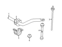 Mazda B3000 Stabilizer bar bracket | Mazda OEM Part Number ZZP0-34-155