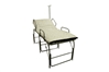 F-EM-262A-SR100 - ECONOMY PORTABLE FIELD HOSPITAL BED / COT WITH FR MATTRESS & IV POLE