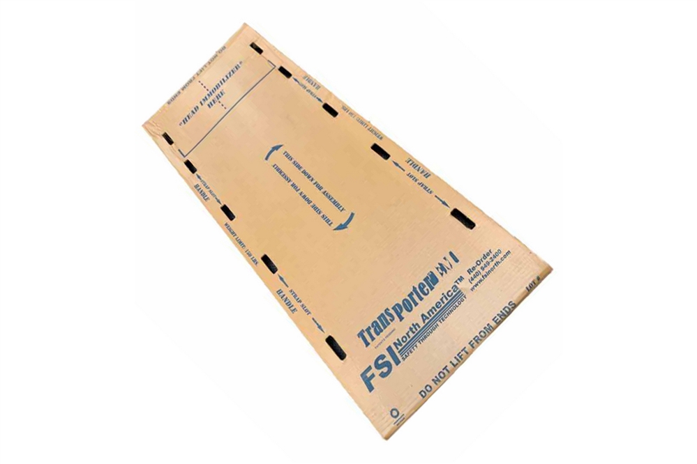 F-EM-4 - TRANSPORTERÂ® FLUID RESISTANT DISPOSABLE ADULT BACKBOARDS - BOX OF 5