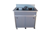 F-PFAD-SS33 - PORTABLE TRIPLE BASIN SINK