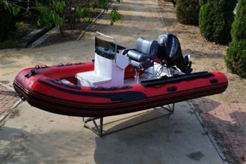 F-RIB620 - FIBERGLASS HULL CENTER CONSOLE RESCUE BOAT - 20.4'