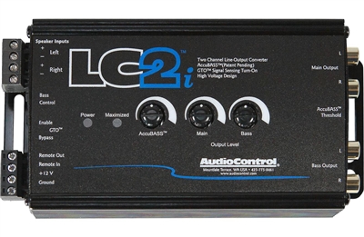 Audio Control LC2I Line Converter with Bass Restoration