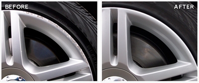 Wheel Repair / Refinishing - Light Curb Rash Marks - Painted Rims