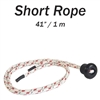 SHORT ROPE | 42" in / 1 m | Users 5'4" ft / 1.65 m and Under | Replace Yearly With Heavy Use