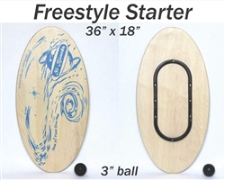 Si Boards Freestyle Starter board with 3 inch Mini ball