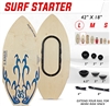SURF STARTER 7 IN 1 | Large Board / Adjustable Rail Hybrid | Economy Starter | 42" x 18"