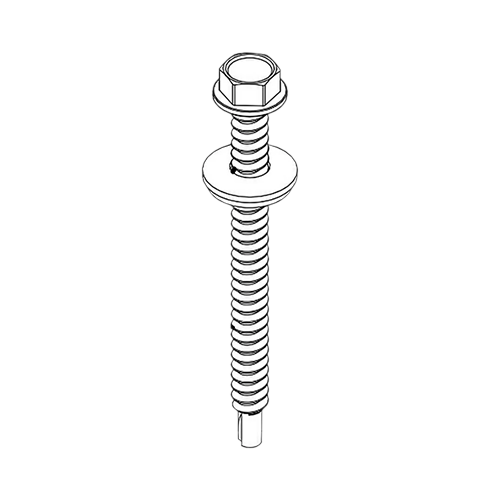 UNIRAC 003250W #12-14 x 2.50 Stainless Steel Screw HDW