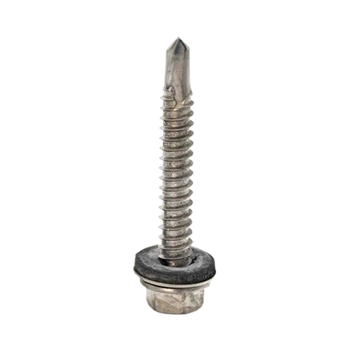 SnapNrack 015-30008 Stainless Steel #14x2.25-inch Sealing Wood Screw w/ 1/2-inch Hex (Pack of 80 Units)