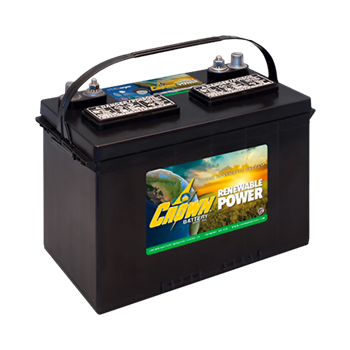 Crown 12CRP115 115Ah 12VDC Deep Cycle Flooded Lead Acid Battery