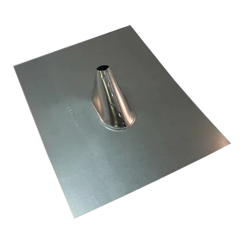 SnapNrack 131-01216 18.75x15x4-inch Offset Cone For 1-Hole Base Standoff Flashing w/ Galvanized Finish