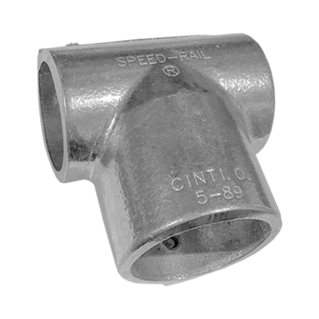 SnapNrack Series 200 172-05821 1.5x2-inch Hollaender (5-89) AL-MG Single Reducing Socket Tee