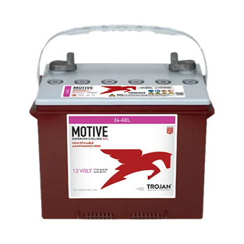 Trojan Motive 24-GEL 77Ah 12VDC Group 24 Deep-Cycle Gel Battery