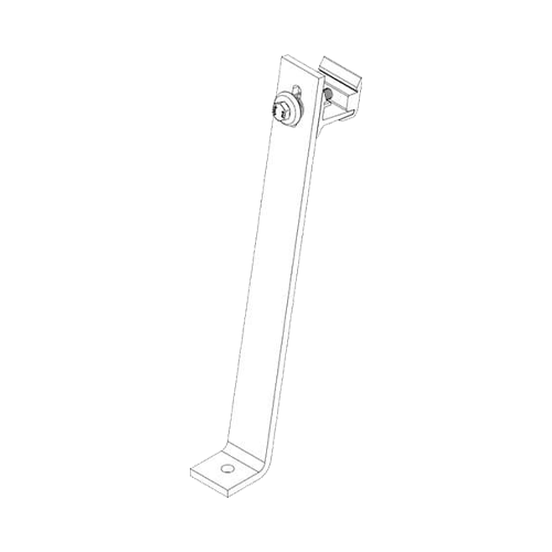 SnapNrack 242-03215 Portrait 10-Degree Ultra Rail Simple Tilt Back Leg (No Base)