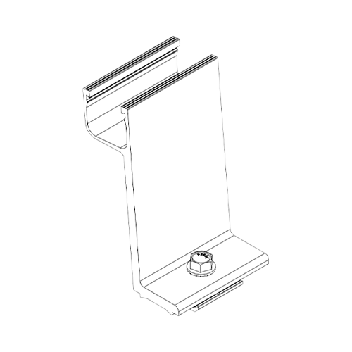 SnapNrack 242-10009 Long MightyMount Metal-T Leg Assembly