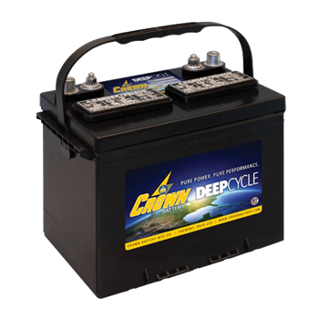 Crown 24HDC 90Ah 12VDC Heavy Duty Commercial Deep Cycle Flooded Lead Acid Battery