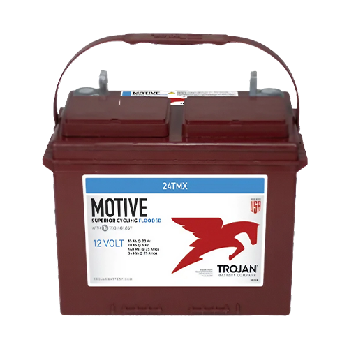 Trojan Motive 24TMX 85Ah 12VDC Group 24 Signature Deep-Cycle Flooded Battery