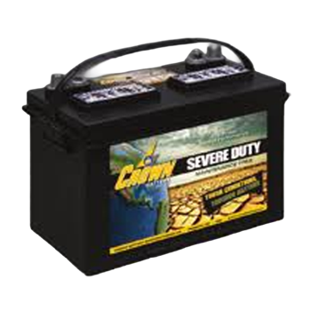 Crown 27SDC 105Ah 12VDC Severe Duty Commercial Deep Cycle Flooded Lead Acid Battery