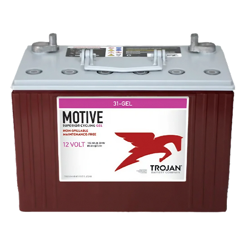 Trojan Motive 31-GEL 102Ah 12VDC Group 31 Deep-Cycle Gel Battery