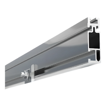 UNIRAC SolarMount 310208C 208-inch Standard Rail w/ Clear Anodized Finish