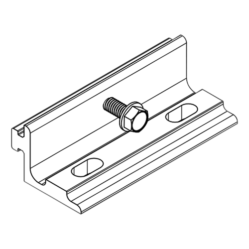 UNIRAC U-LA Series 403216M 2-inch Mounting Bracket