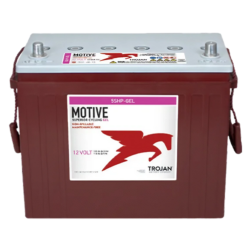 Trojan Motive 5SHP-GEL 125Ah 12VDC Group DIN Deep-Cycle Gel Battery