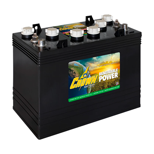 Crown 6CRP1600 1.6kAh 6VDC Deep Cycle Flooded Lead Acid Battery