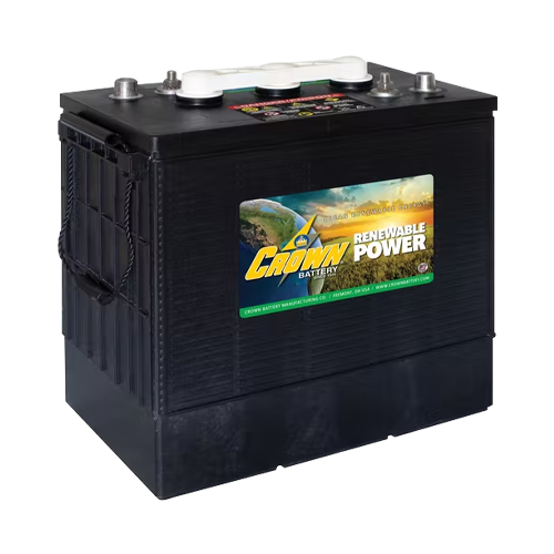 Crown 6CRP260 260Ah 6VDC Deep Cycle Flooded Lead Acid Battery