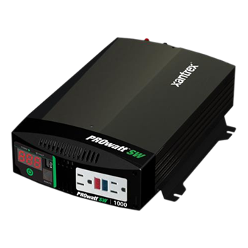 Xantrex PROwatt SW 806-1210 1kW 12VDC 120VAC True Sine Wave Inverter w/ GFCI & USB Charger