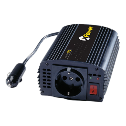 Xantrex XPower 851-0162R 150Watt 12VDC 230VAC Modified Sine Wave Inverter w/ Schuko Outlet & Lighter Plug (International)