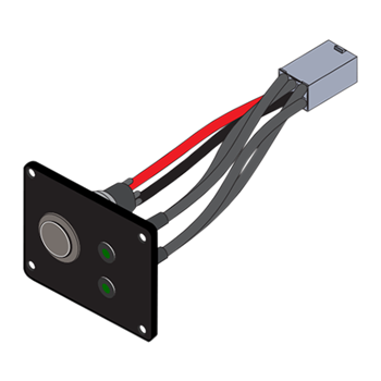 Xantrex 881-0267-12 Remote On/Off Switch w/ LED For 4-Pin D Connector