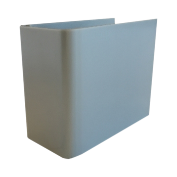 ProSolar RoofTrac A-ENDCAPXD-24-BULK 3-inch Extra Deep Rail End Cap w/ Clear Anodized Finish(Box of 24 Units)