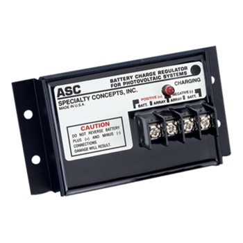 Specialty Concepts ASC-12-4 4A 12VDC Automatic Sequencing PWM Charge Controller