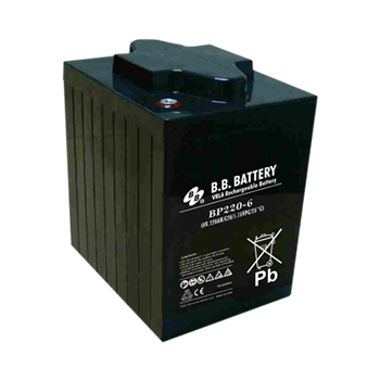 12V 6Ah Batterie au plomb (AGM), B.B. Battery HR6-12, 151x51x94 mm