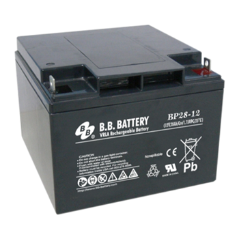 B.B. Battery BP Series BP28-12 28Ah 12VDC VRLA Rechargeable AGM Battery