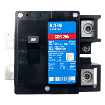 Enphase Eaton BRK-150A-2P-240V 150A 240VAC 2-Pole Circuit Breaker For IQ System Controller