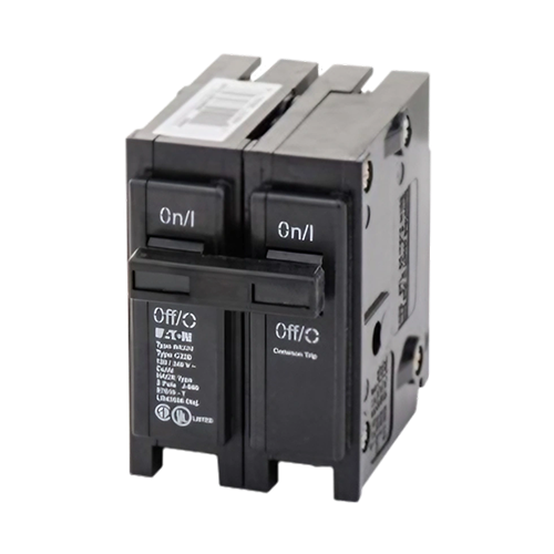 Enphase Enpower BRK-15A-2P-240V-B 15A 240VAC Dual Pole Eaton BR Circuit Breaker w/ Hold-Down Support