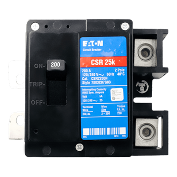 Enphase Eaton BRK-200A-2P-240V 200A 240VAC 2-Pole Circuit Breaker For IQ System Controller