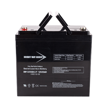 Bright Way Group BW-12550-IT-Group22NF 55Ah 12VDC AGM Sealed Lead Acid Battery