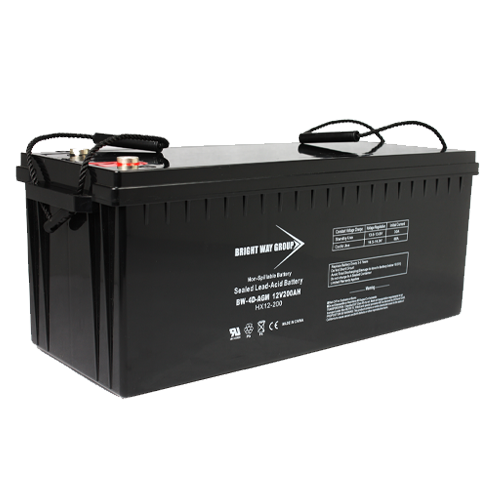 Bright Way Group BW-4D-AGM 200Ah 12VDC AGM Sealed Lead Acid Battery