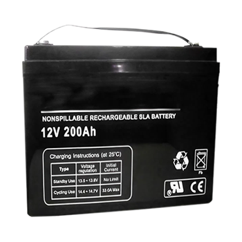 Bright Way Group BW-4D-NARROW 200Ah 12VDC AGM Sealed Lead Acid Battery