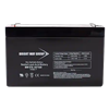 Bright Way Group BW-670 7Ah 6VDC AGM Sealed Lead Acid Battery