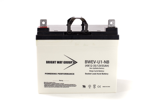 Bright Way Group BW-EVU1-NB 35Ah 12V AGM Sealed Lead Acid Battery