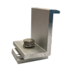 ProSolar RoofTrac C1210EC-24-STOCK End Clamp For 1.205 - 1.3-inch Thick Modules w/ Clear Anodized Finish