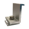 ProSolar RoofTrac C1572EC-24-STOCK End Clamp For 1.567 - 1.592-inch Thick Modules w/ Clear Anodized Finish