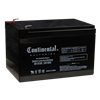 Continental Battery CB12120-F1 12Ah 12VDC AGM Sealed Lead Acid Battery