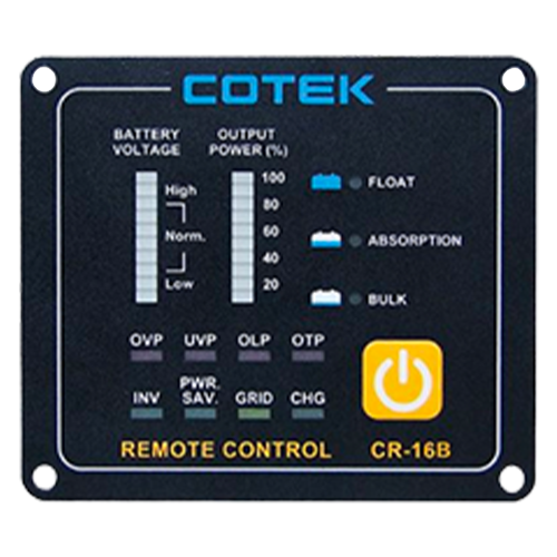 COTEK CR Series CR-16A Remote Control w/ 25 Foot Cable