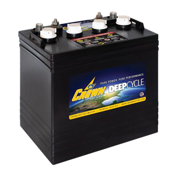 Crown CR-190 190Ah 8VDC Commercial Deep Cycle Flooded Lead Acid Battery