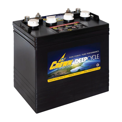 Crown CR-190 190Ah 8VDC Commercial Deep Cycle Flooded Lead Acid Battery