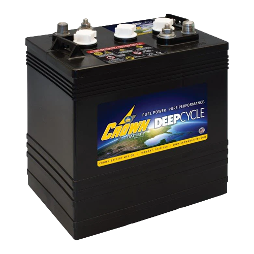 Crown CR-260 260Ah 6VDC Deep Cycle Flooded Lead Acid Battery