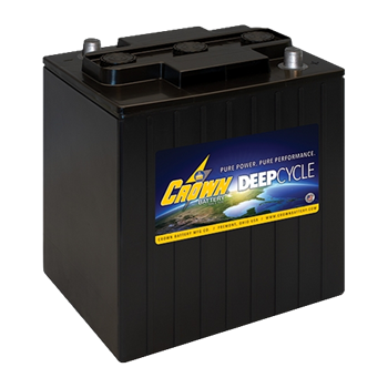 Crown CR-DGC 240Ah 6VDC Deep Cycle Flooded Lead Acid Battery